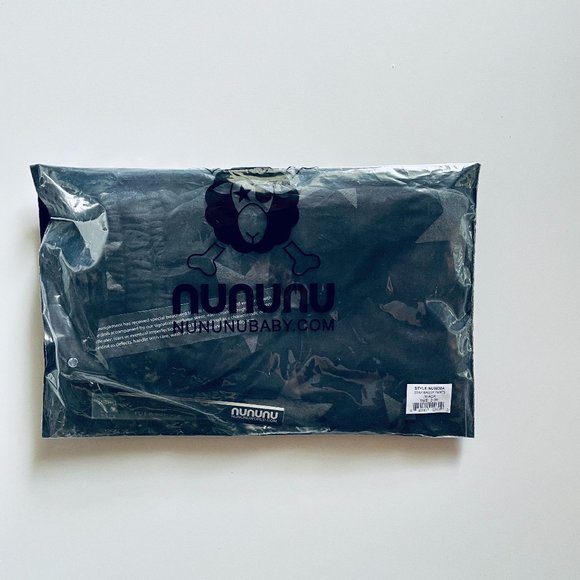 Nununu Star Baggy Pants Black (Winter Weight) - Picture 3 of 5